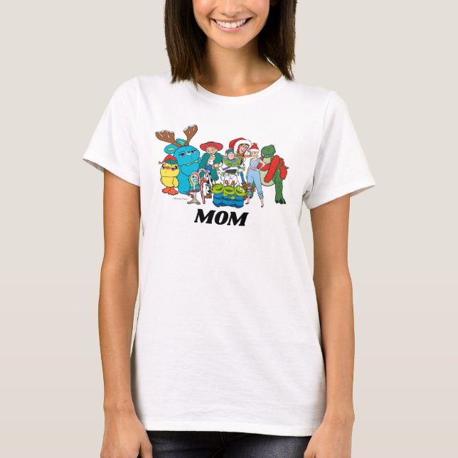 T-shirt Personnages de l'histoire des jouets de Noël (Devant)