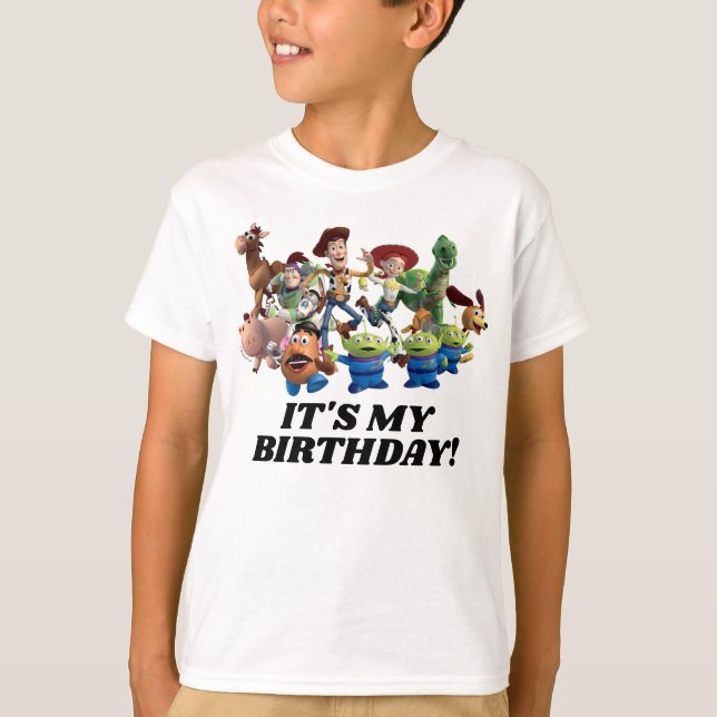 T-shirt Personnages de l'histoire du jouet | C'est mon T-s (Devant)