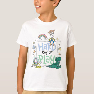 T-shirt Personnages de l'histoire du jouet   Jour de jeu d