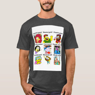 T-shirt Personnages verts des grandes villes