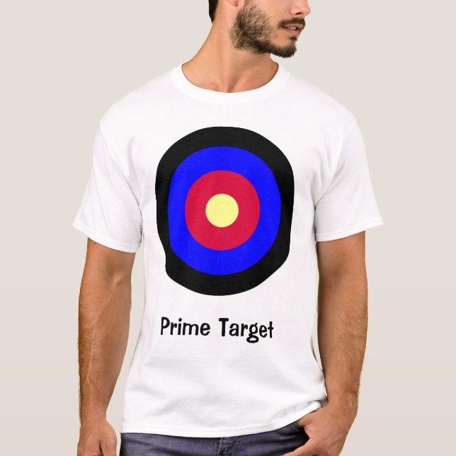 T-shirt personnalisable 2 de boudine de cible (Devant)