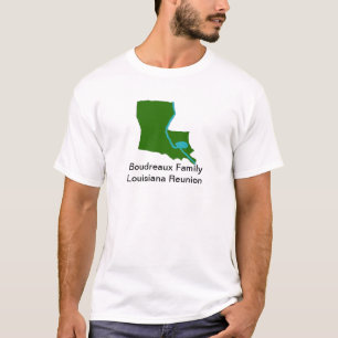 T-shirt personnalisable de la Réunion de famille
