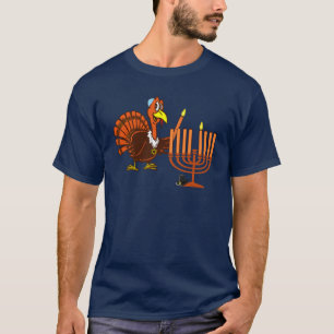 T-shirt personnalisable de Thanksgivukkah