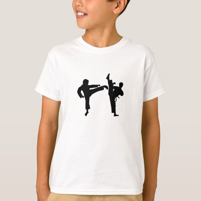 T-shirt personnalisable des arts martiaux de (Devant)