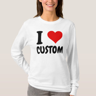 T-Shirt personnalisable "J'aime"