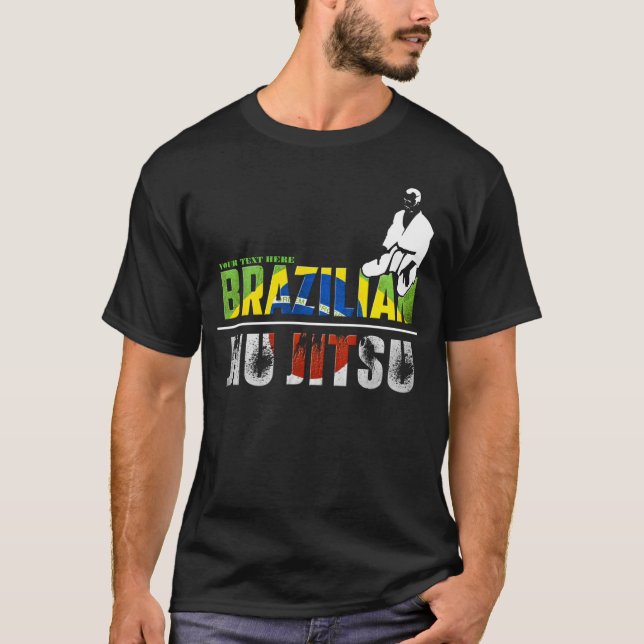 T-shirt Personnalisable Jiu-Jitsu Brésilien (Devant)