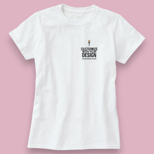 T-shirt Personnalisable Simple Vierge Entreprise