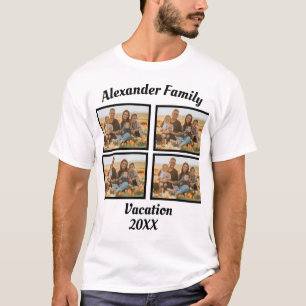 T-shirt Personnalisation Famille Vacances 4 Photo