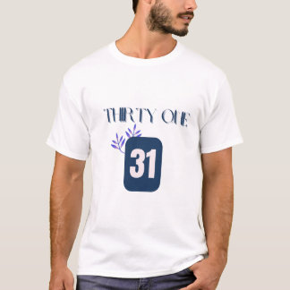 T-shirt personnalisé 31 numéros