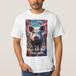 T-shirt Personnalisé, Ajouter une photo et du texte