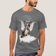 Personnalisé animal de compagnie Memorial Boston T
