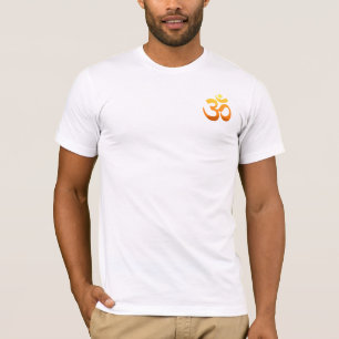 T-shirt Personnalisé Asana Relax Yoga Om Mantra Symbole Ho