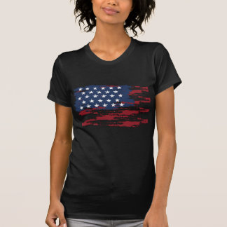 T-shirt personnalisé avec drapeau américain