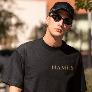 T-shirt Personnalisé avec le nom de famille ou le surnom