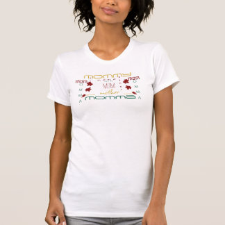 T-shirt personnalisé avec nom répétitif Noël