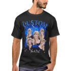 T-shirt personnalisé avec photo de rap bootleg des