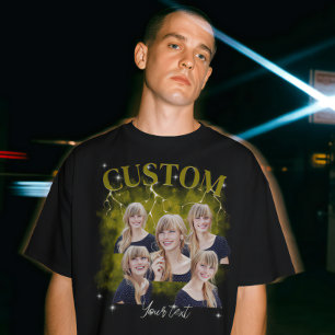 T-shirt personnalisé avec photo de tee-shirt rap b