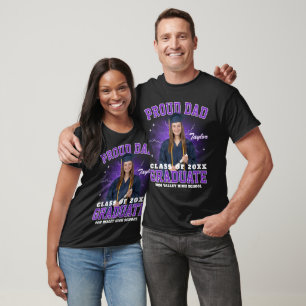T-shirt personnalisé avec photo pour parents fiers