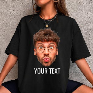 T-shirt personnalisé avec visage T-shirt personn