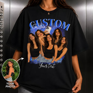 T-shirt personnalisé Bootleg Rap pour anniversaire