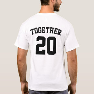 T-shirt Personnalisé Correspondant Ensemble Depuis Les Co