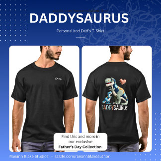 T-Shirt personnalisé Daddysaurus