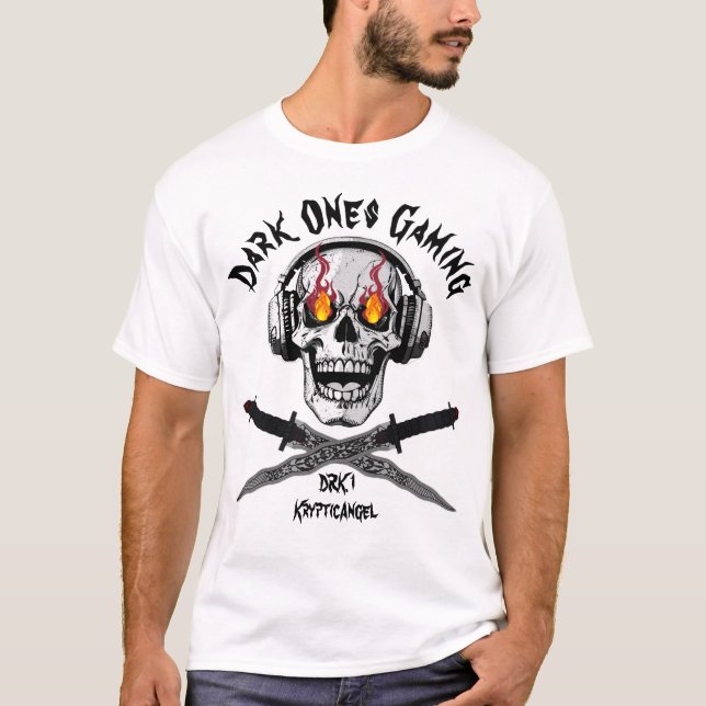 T-shirt Personnalisé Dark One Gaming (Devant)