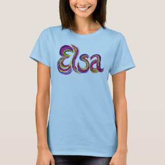 T-shirt personnalisé d'Elsa