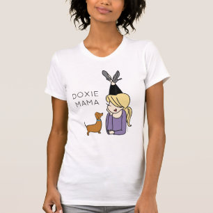 T-shirt Personnalisé Doxie Mama