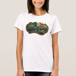 T-shirt personnalisé Dynamic Gold FIER D'ÊTRE IRLA