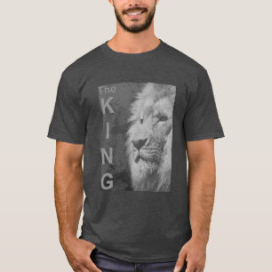 T-shirt Personnalisé Élégant Pop Art Moderne Tête de Lion