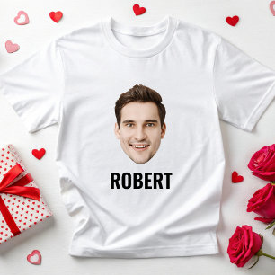 T-shirt Personnalisé Face 20e 30e 40e fête de 50e annivers