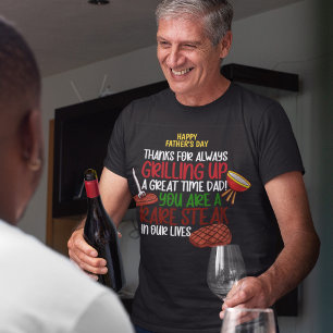 T-shirt Personnalisé Funny Grill Chef Papa