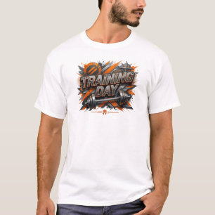 T-shirt personnalisé Iconique Orange TRAINING DAY