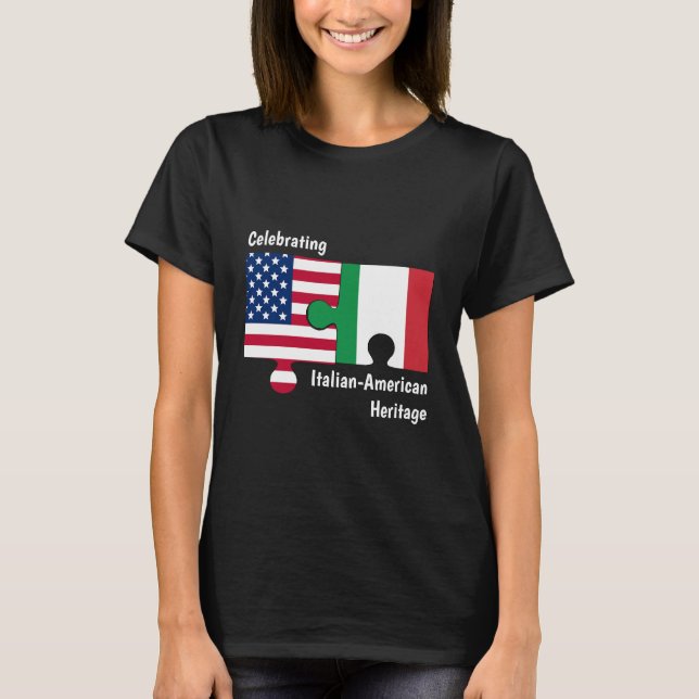 T-shirt Personnalisé Italien (Devant)