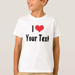 T-shirt personnalisé J'aime