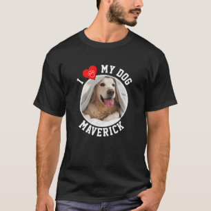 T-shirt Personnalisé J'AIME MON CHIEN