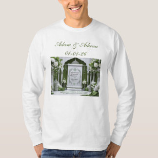 T-Shirt Personnalisé-Mariage Islamique