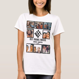 T-shirt Personnalisé Meilleurs amis pour toujours BFF 8 Co
