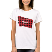 Personnalisé Montana Accueil Buffalo d'État Plaid