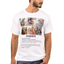 Personnalisé Papa Définition 6 Photo Collage