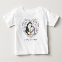 T-shirt Personnalisé Penguin Love Baby