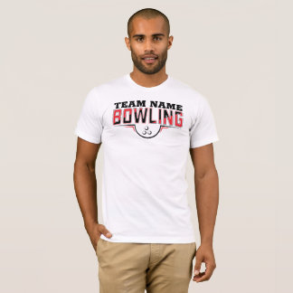 T-Shirt personnalisé pour équipe de bowling