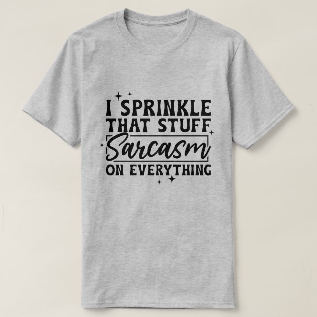 T-shirt personnalisé pour hommes gris (Design devant)