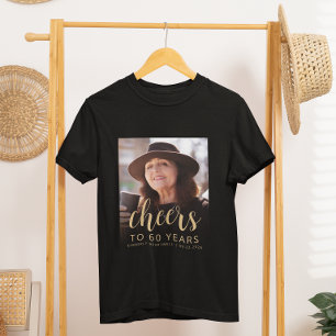 T-shirt personnalisé pour les 60 ans