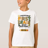 T-Shirt Personnalisé Prêt pour la Première Année