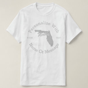 T-shirt PERSONNALISÉ State Of Florida