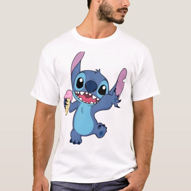 T-shirt personnalisé Stich (Devant)