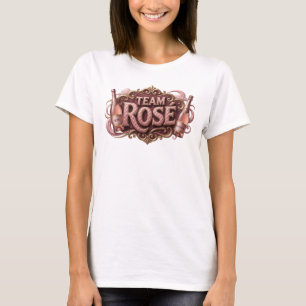 T-shirt personnalisé TEAM ROS rose spirituel