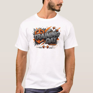 T-shirt personnalisé Witty Orange TRAINING DAY